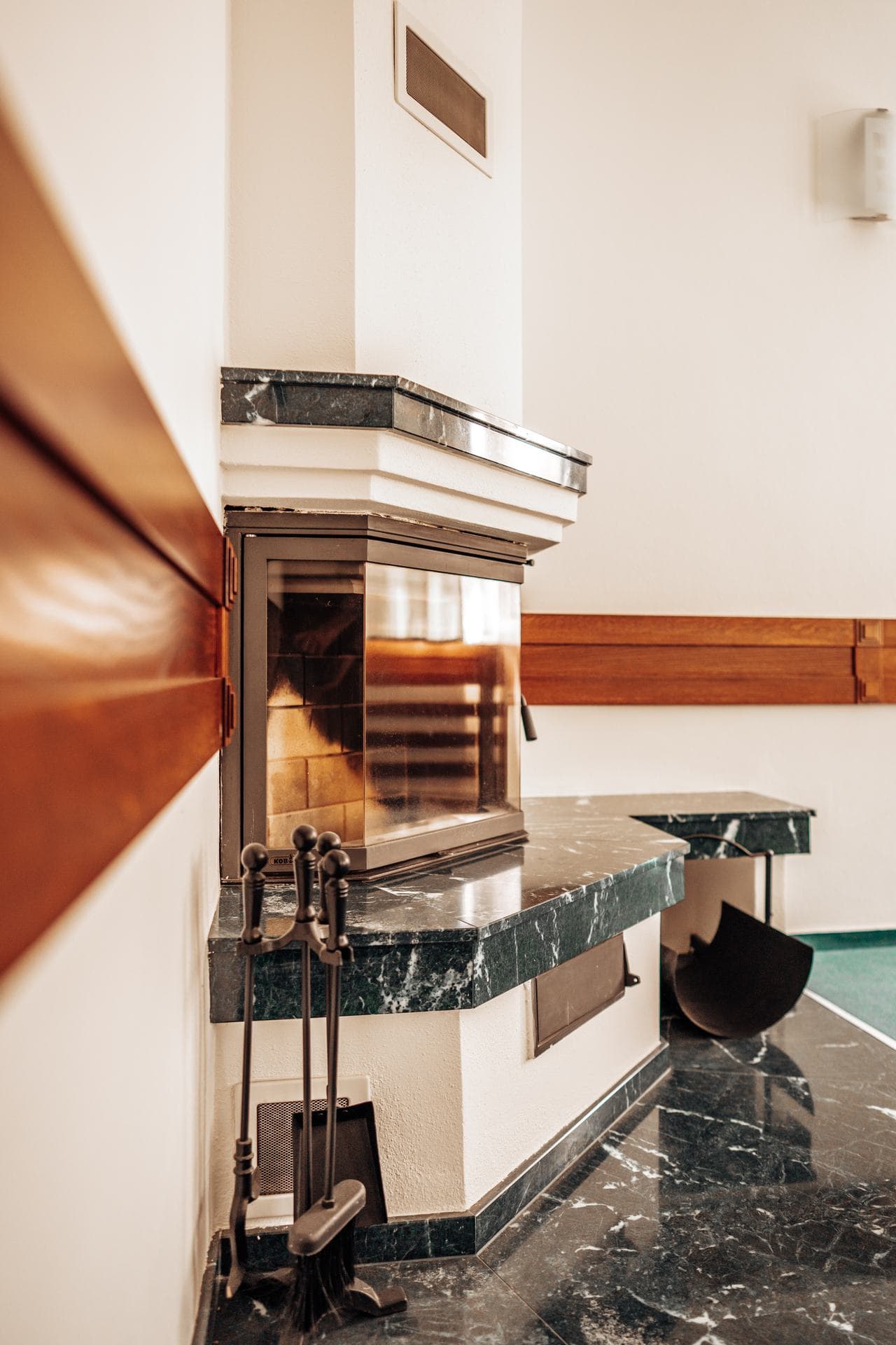 Detail krbu v apartmáne